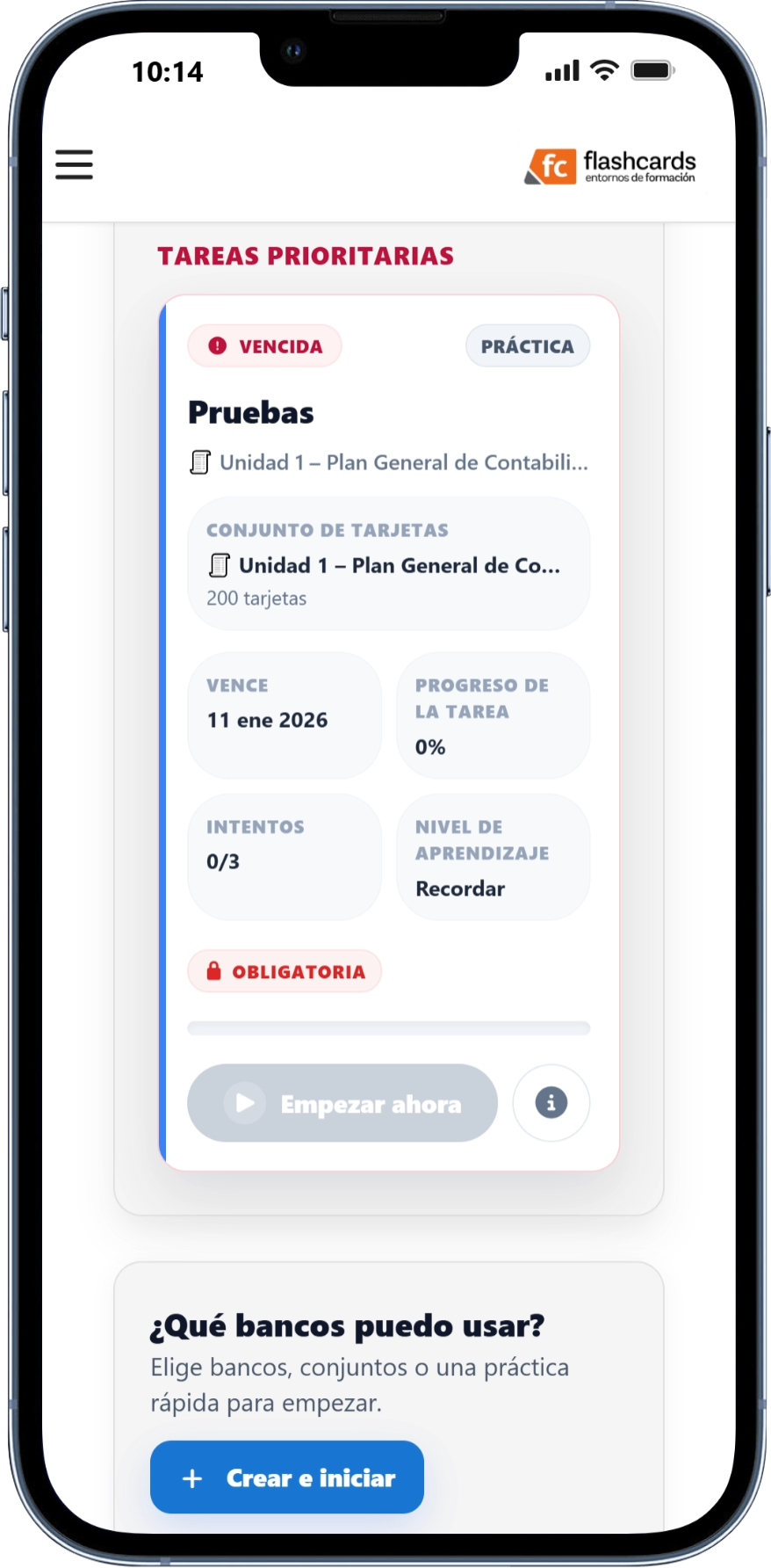 Feedback inmediato – respuesta correcta